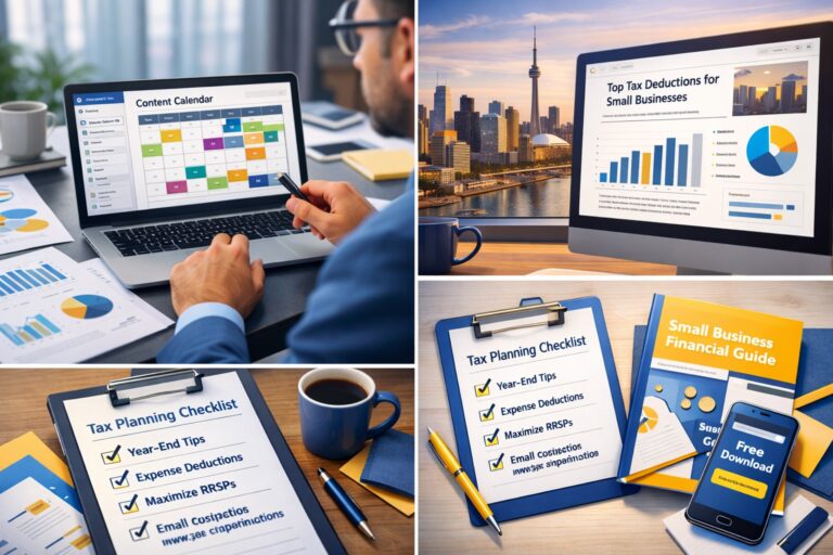 content creation video production accounting firm gta